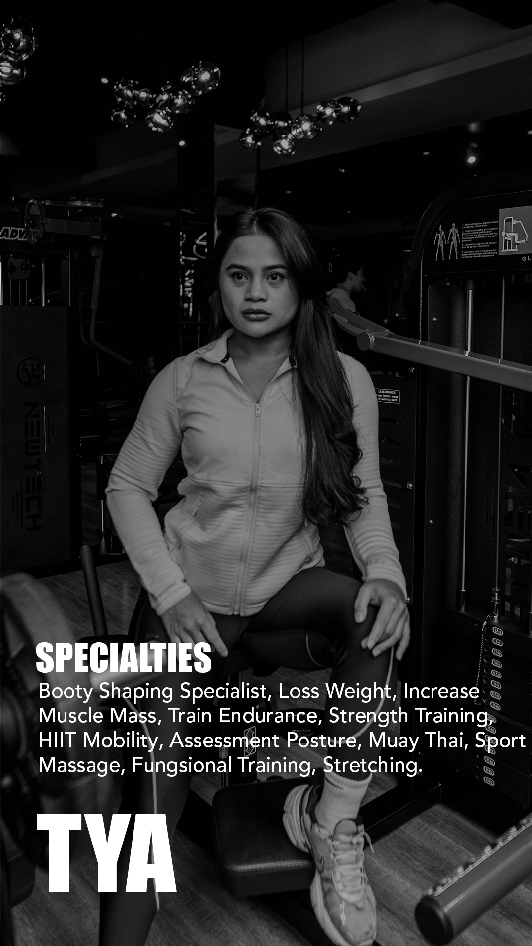 Tya — coach at Reload Gym